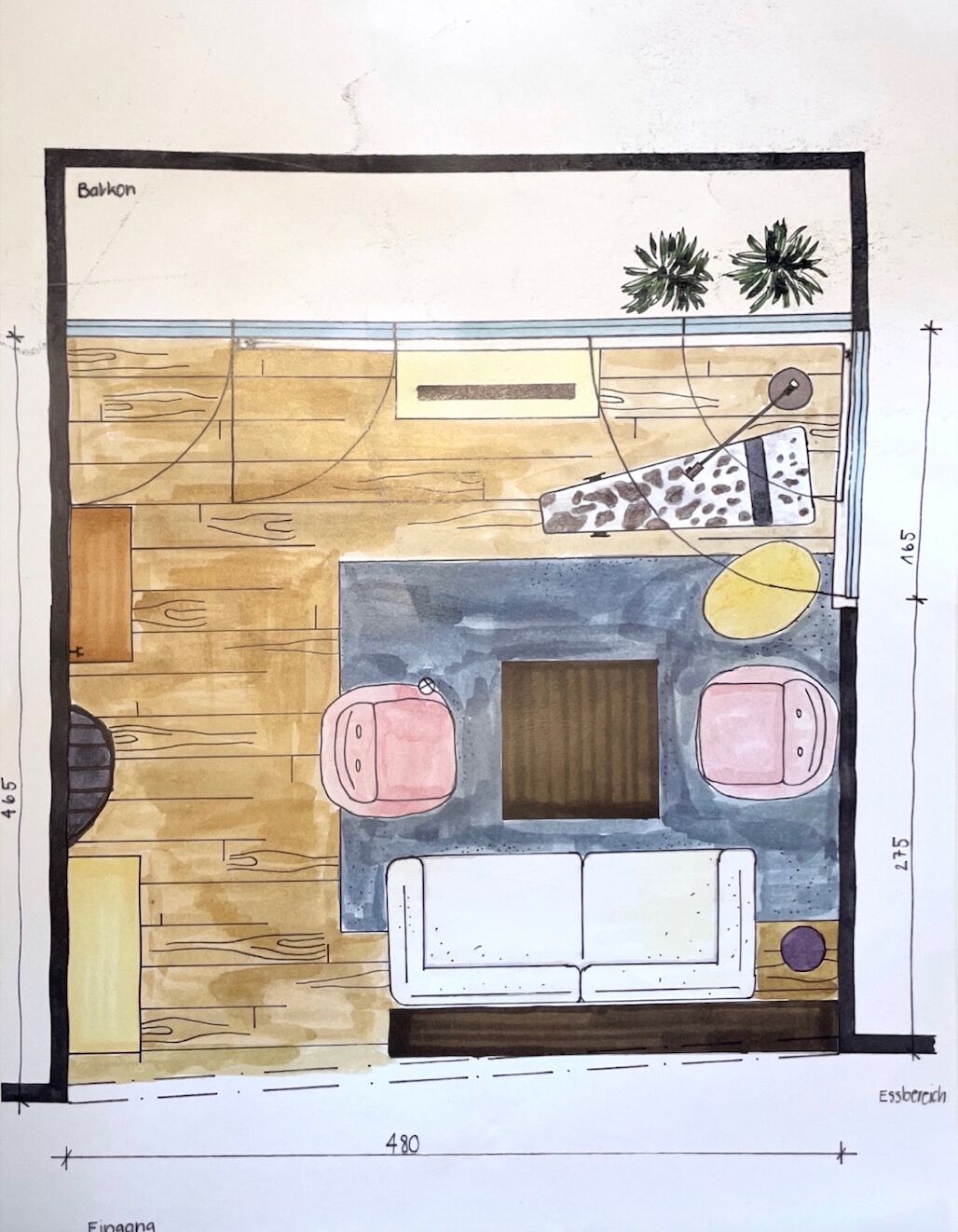 Wohnzimmer Gockhausen – Bild 1
